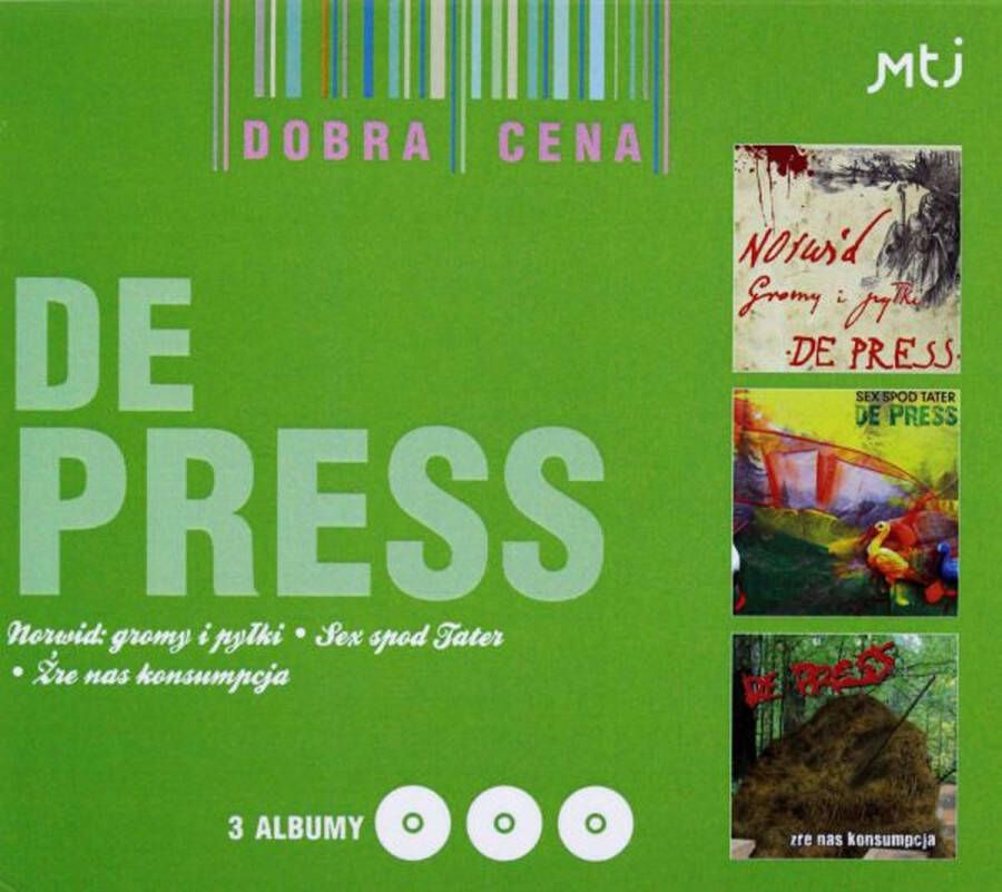 De Press: Norwid gromy i pyłki Sex spod Tater Żre nas konsumpcja [3CD]