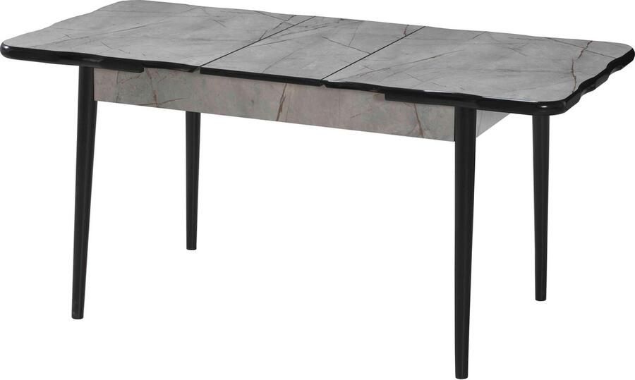 De Sfeer Keukentafel Eetkamertafel EetTafels Inklapbaar Lagina 165x80 cm 4 tot 6 personen Eettafel MDF - Foto 2