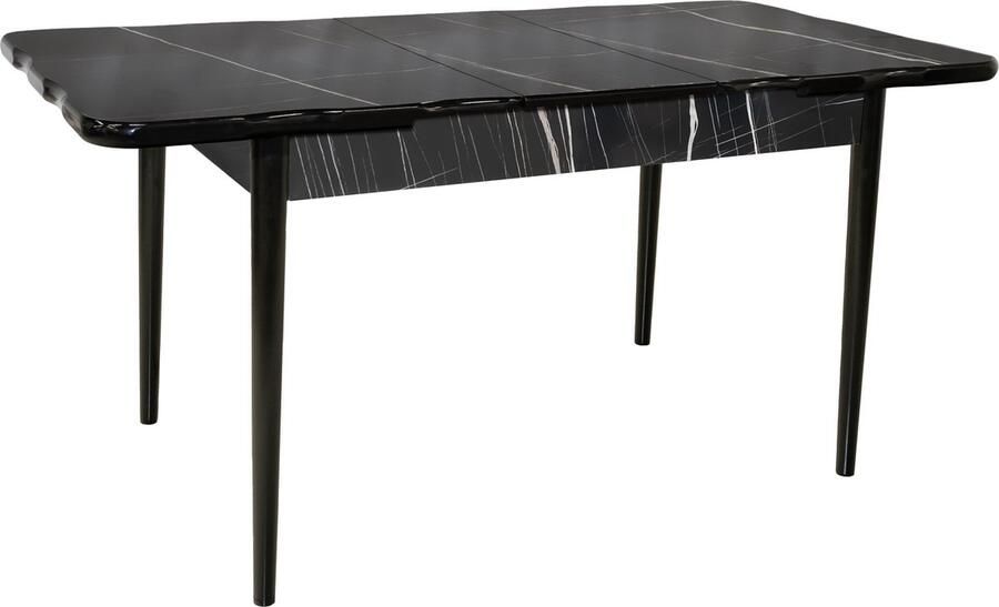 De Sfeer Keukentafel Eetkamertafel EetTafels Inklapbaar Sonato 165x80 cm 4 tot 6 personen Eettafel MDF