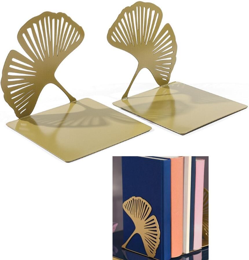 Decoratieve boekensteunen Antislip Anti-Slip Boeken Steun voor Boeken & CD s Verdelers voor Planken Kantoor Bibliotheek Huis en School Boekenstandaardrek Boekensteun Metaal 12 4 cm 2 stuks