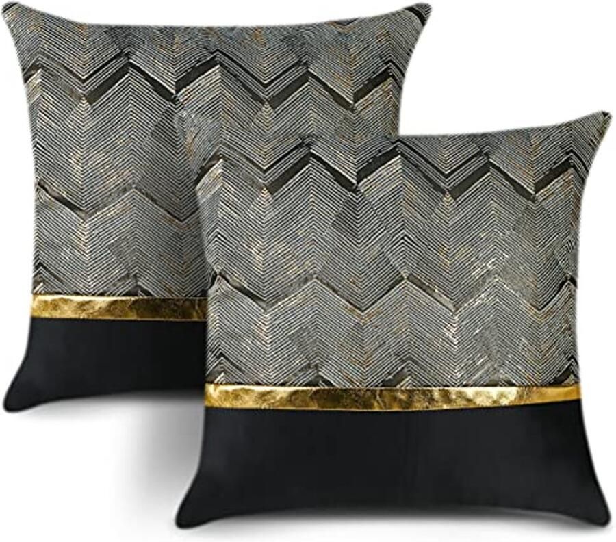 Decoratieve Kussensloop – Moderne Zachte Elegante Kussenhoezen voor Bank Bed en Buiten – 45x45cm