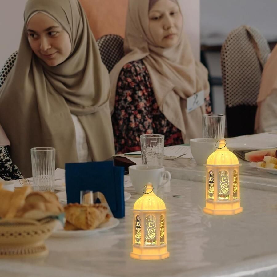 Decoratieve lamp voor de Ramadan-lantaarn Ramadanversieringen decoratieve Ramadan-lamp Ramadandecoratie verlichting voor de Ramadan Eid Mubarak-lantaarn decoraties voor de Ramadan