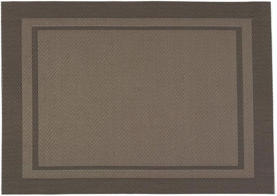 Decoratieve placemats veelzijdig en praktisch set van 4 chique kleuren