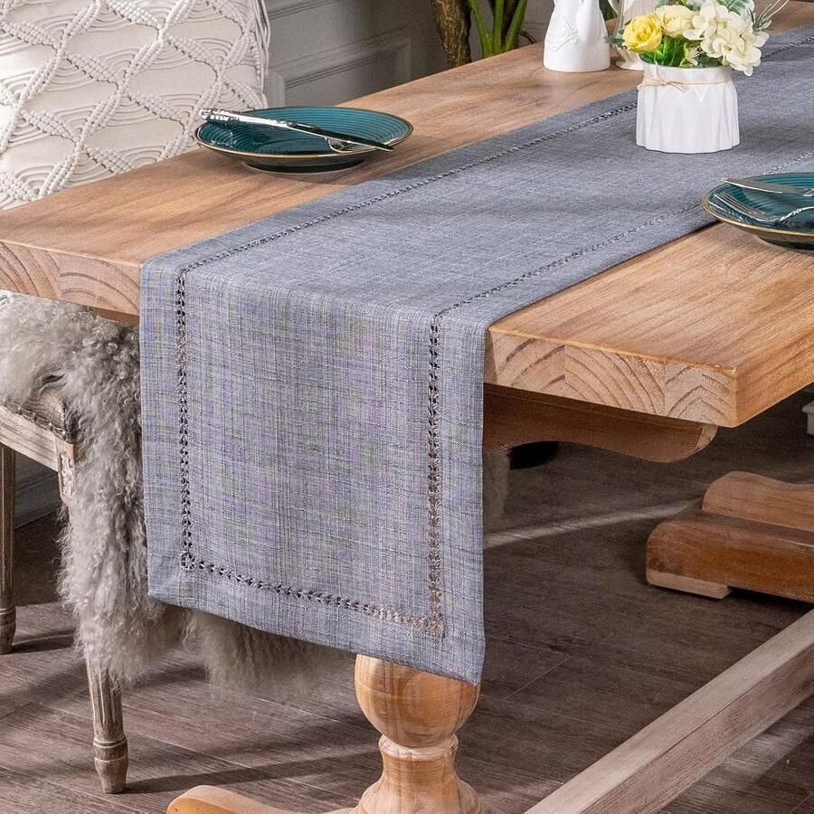 Decoratieve Tafelloper Polyester Vezel Wasbaar Eenvoudig en Comfortabel