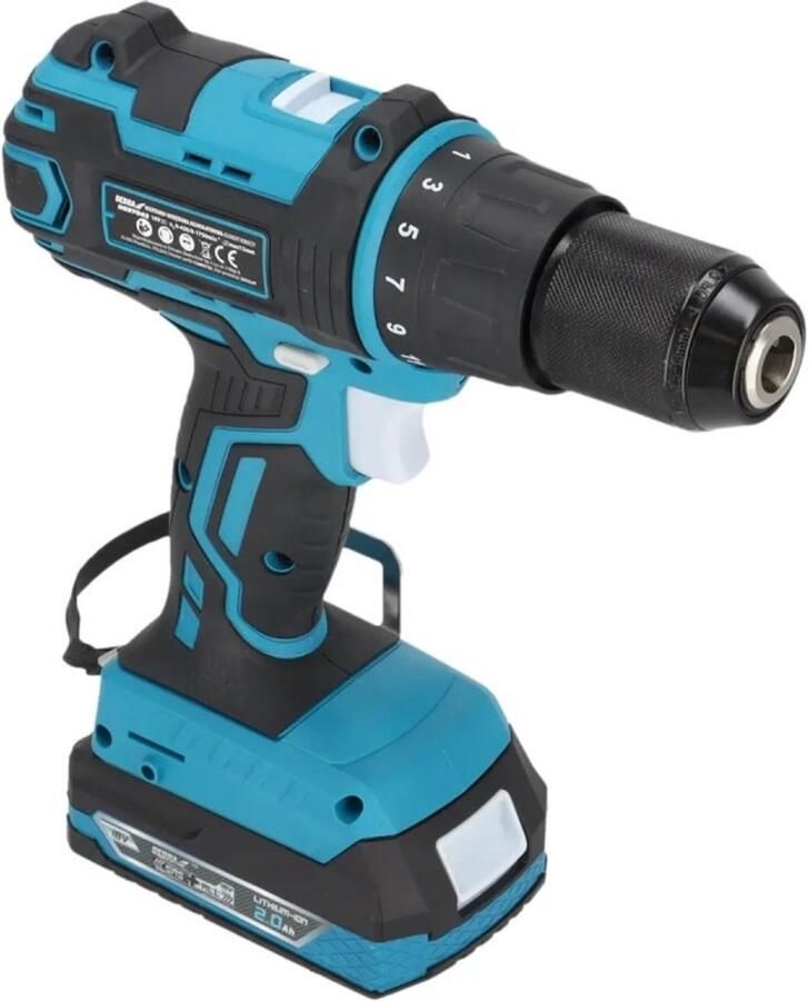 DEDRA SNOERLOZE BOOR-SCHROEFMACHINE 18V SET MET 2 ACCU