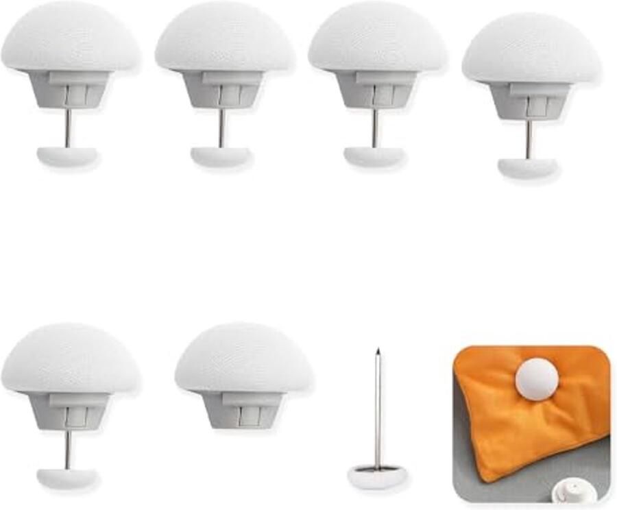 Dekbedovertrek Clips voor Bevestiging en Decoratie Antislip Klemmen voor Dekbedden (Set van 6)