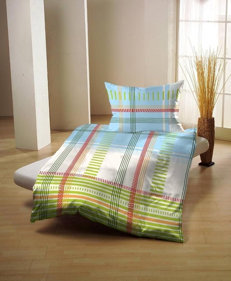 Dekbedovertrek set 100% katoen 1 stuk 140 x 200 cm