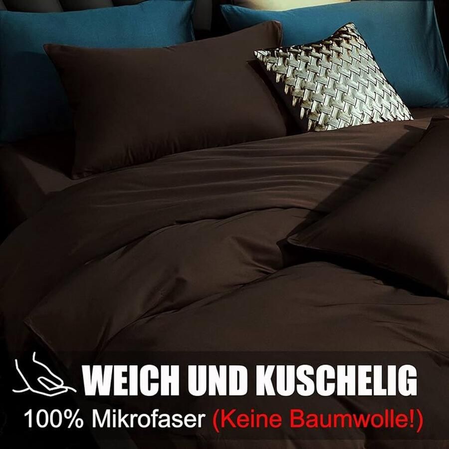 Dekbedovertrek set 100% polyester 1 stuk 155 x 220 cm