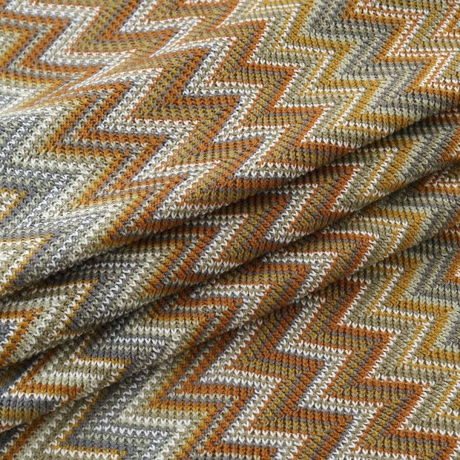 Deken gebreide boho-deken zacht wollig fleecedeken kwastje effen bankdeken woondeken deken voor bank stoel slaapkamer kantoor bed 125 x 150 cm kaki