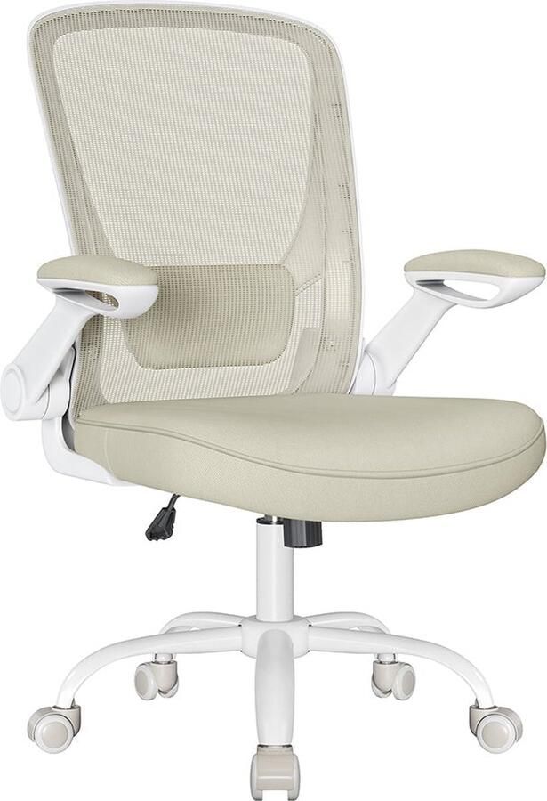 Rootz Living Rootz Deluxe Ergonomische Bureaustoel Verstelbare stoel Comfortabel ontwerp 66cm x 60cm x 107cm