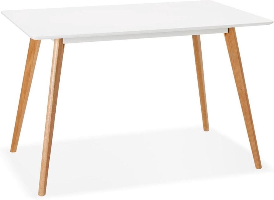 Design Tafel Eettafel Scandinavische Stijl Functioneel en Veelzijdig MDF en Eiken Hout