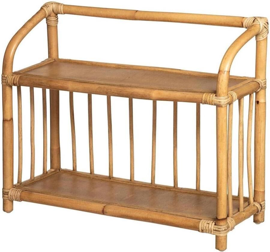 Designer Boekenkast rotan hoogte 50 cm voor kinderen opbergmeubel Atmosphera Boekenkast kind