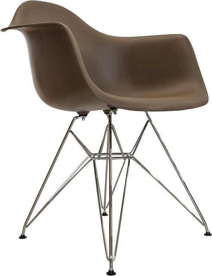 Designstoel DSA kuipstoel Bruin Meubelaxi