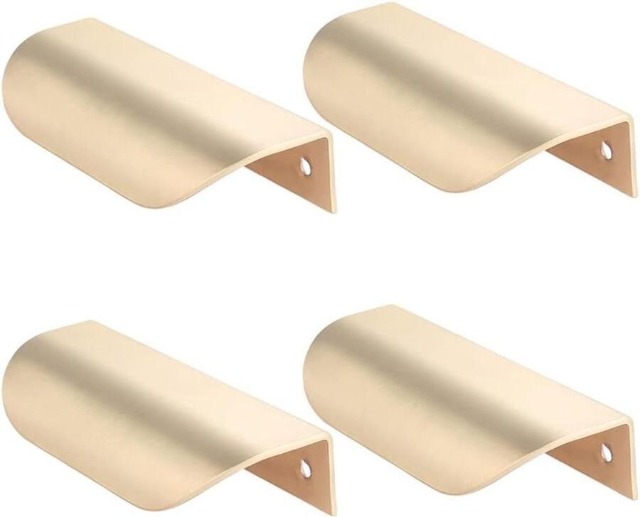 Deur Pull Handvat 116mm*44mm Bladvormige Keuken 4 Stuks Kast Lade Handgrepen