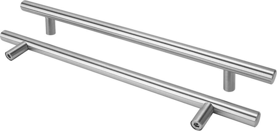 Deurgreep keukenkast lade 15 stuks LS201BSS256 256 mm roestvrij staal meubelgrepen handgrepen kledingkast trekt - Foto 2