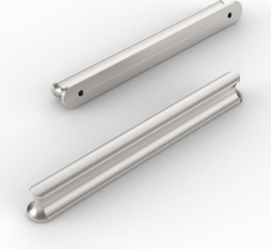 Deurgreep voor keuken 10 stuks meubelgreep lade handgreep afstand 192 mm Nikkel kastgreep