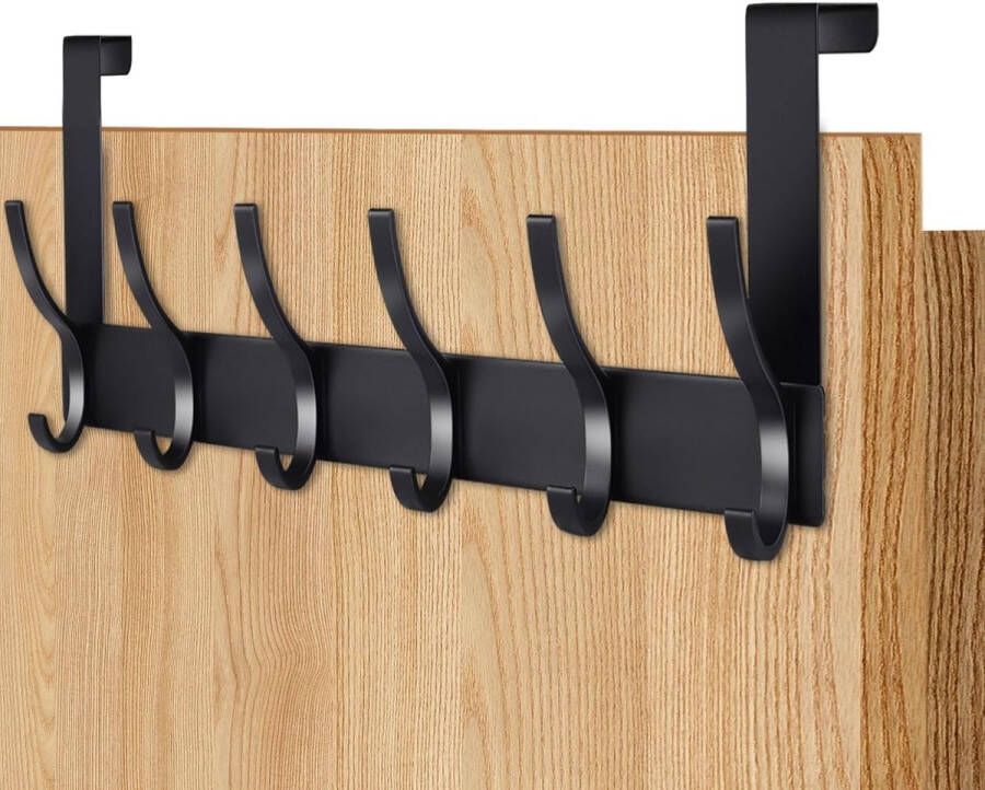 Deurhaak om op te hangen ruimtebesparend deurkapstok om op te hangen praktische kapstok deur deurhaak binnenkant van kleding handdoeken en hoeden