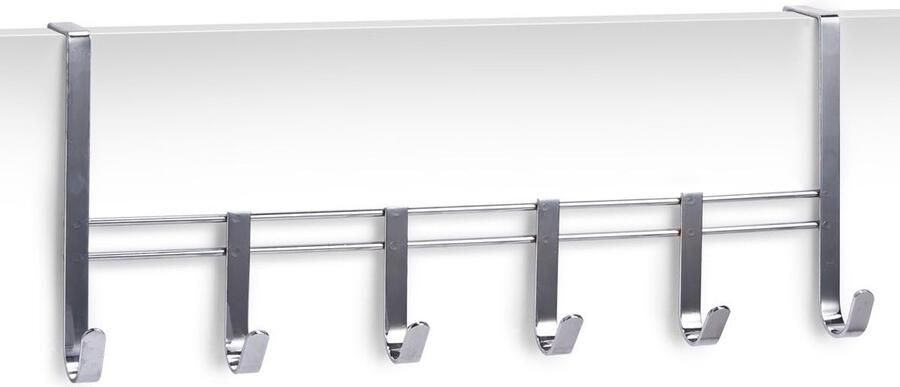 Broekbeugel ruimtebesparend metalen kledingrek gel met 4 haken in S-vorm antislip bekleding draaibare broekbeugel zwart 4 stuks - Foto 3