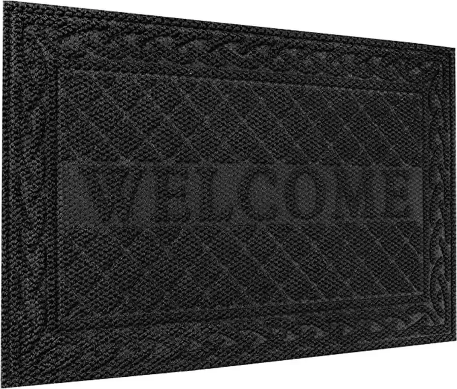 Deurmat Voetmat Vloerkleed Hoogwaardig Tapijt Vloerverwarming Non-Slip Doormat -R 40 x 60 cm esistant To Dirt And Moisture