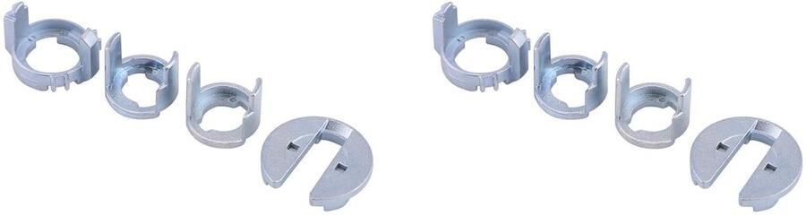 Deurslot Reparatieset Links Rechts Deurslot Cilinder Reparatieset Vervangende Onderdelen voor E46 3 Serie 1998 2005