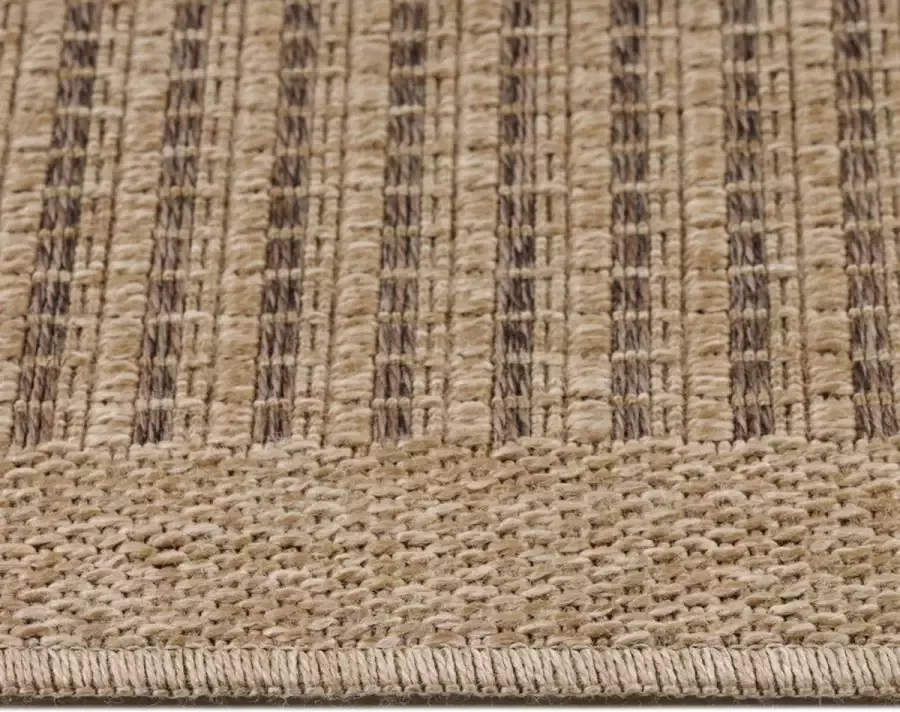 Dhaka Vloerkleed Beige Zwart 140x200cm (8712)