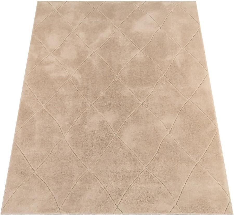 Diamond patroon tapijt moderne korte stapel zacht duurzaam gemakkelijke verzorging 3D -effect