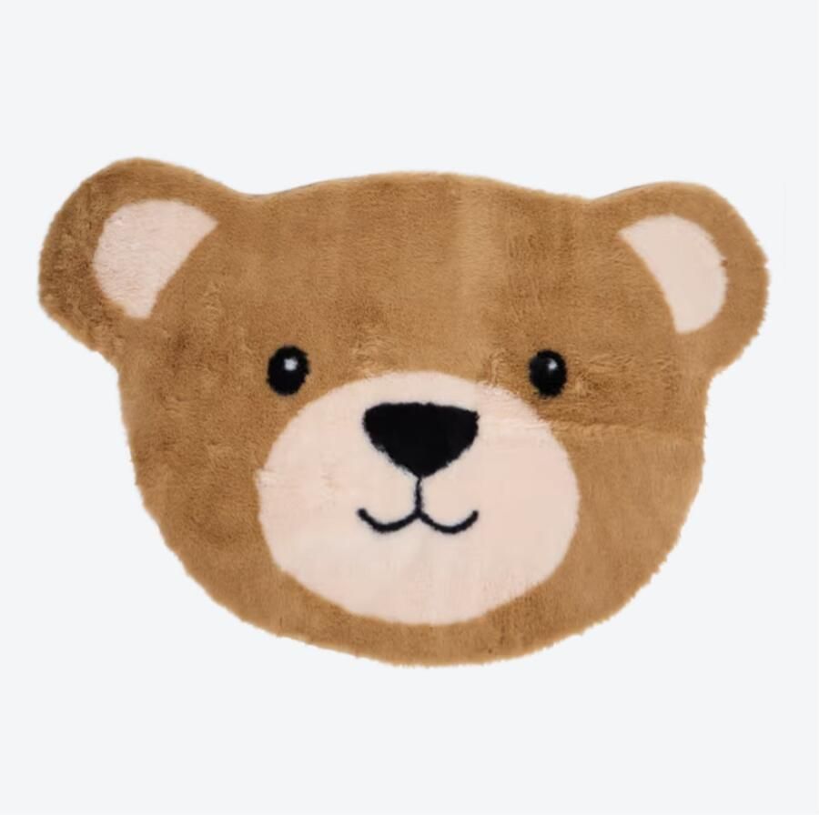 Glow-in-the-dark tapijt 60 x 110 cm Beige Kinderkamer Met print Anti slip