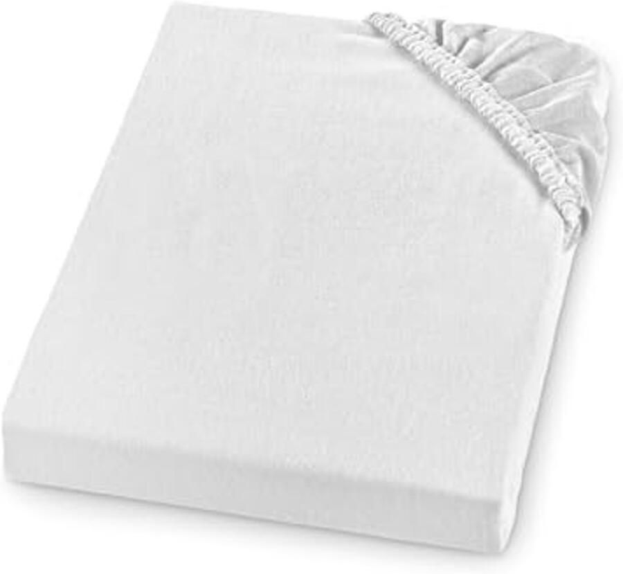 Dik flanellen hoeslaken 100% katoen Wasbaar tot 95 graden Perfecte pasvorm voor matrassen tot 23 cm hoog Öko-Tex gecertificeerd x 200