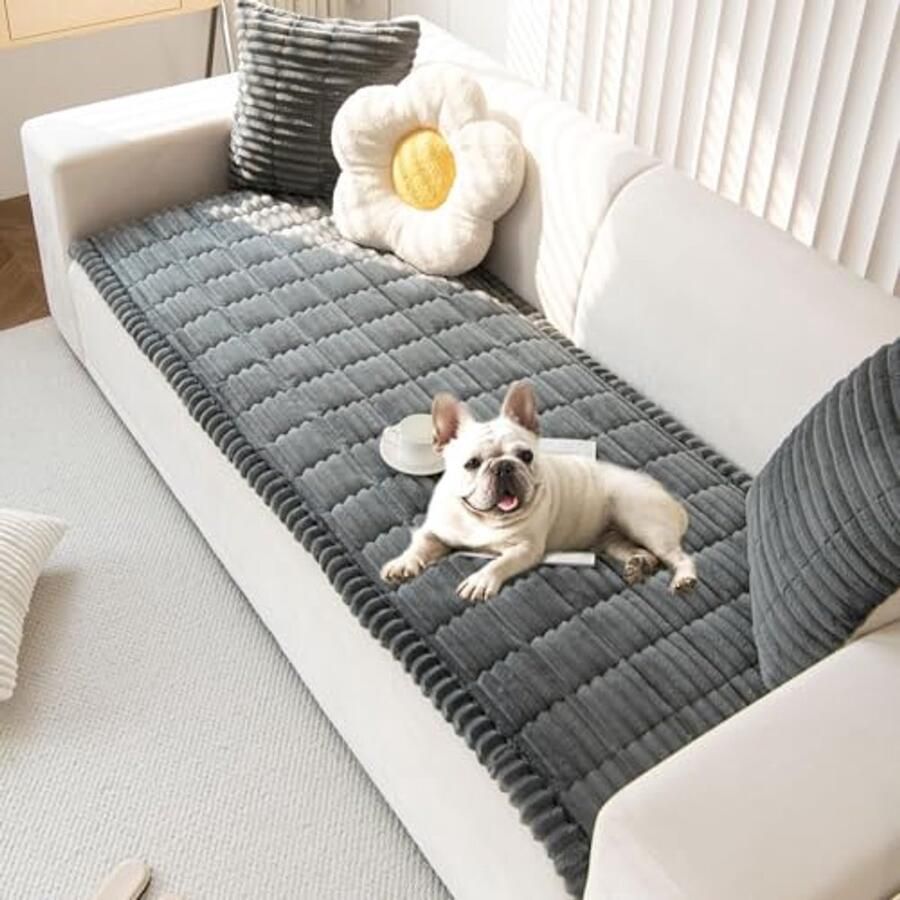 Dikke wasbare bankhoezen voor huisdieren antislip meubelbeschermer voor 2- 3- en 4-zits banken