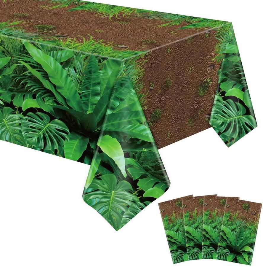 Dinosaurus tafelkleed verjaardag party accessoires 1 stuk Woodland