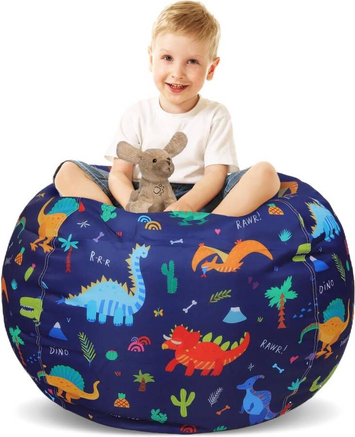 Dinosaurus zitzak voor kinderen speelgoed opslag groot voor kinderkamer opslag alleen tas