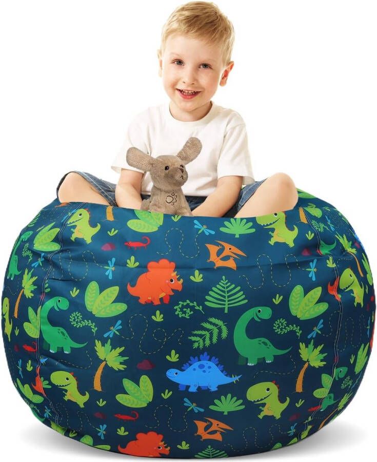 Dinosaurus zitzak voor kinderen speelgoed opslag groot voor kinderkamer opslag alleen tas geen vulling