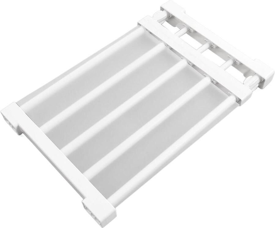 Doe-het-zelf kastverdeler opbergrek eenvoudige installatie uitbreidbare kastspanningsplank voor kledingkast keuken 38-55 cm lengte