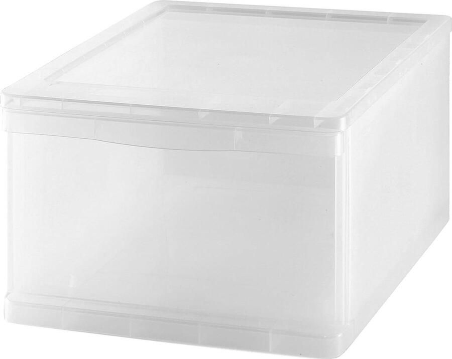 Doorzichtige ladekast van 20L Sundis Plastique Transparent
