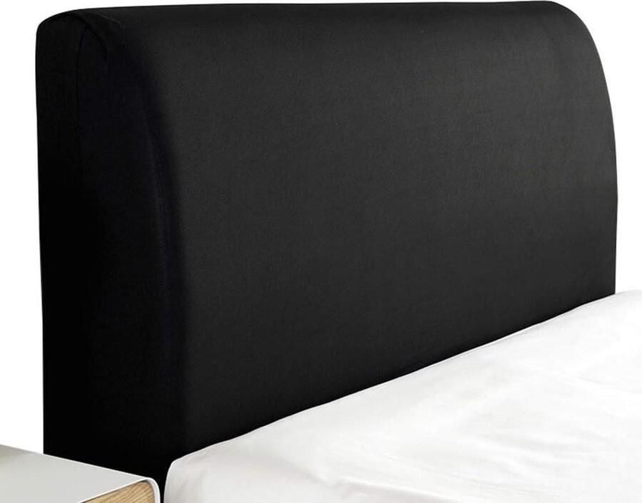 Double Bed Elastic Head Protection Cover European Soft Cover Washable Headboard Black 190-210 cm hoofdbord hoes elastische