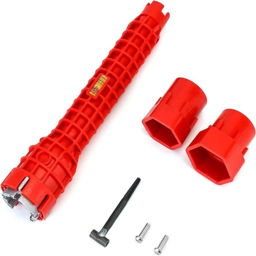 Double Ended Sanitair Moersleutel Kraan Tool Sink Wrench Sanitair Gereedschap Wc Wrench voor Toilet Kranen Keuken Badkamer