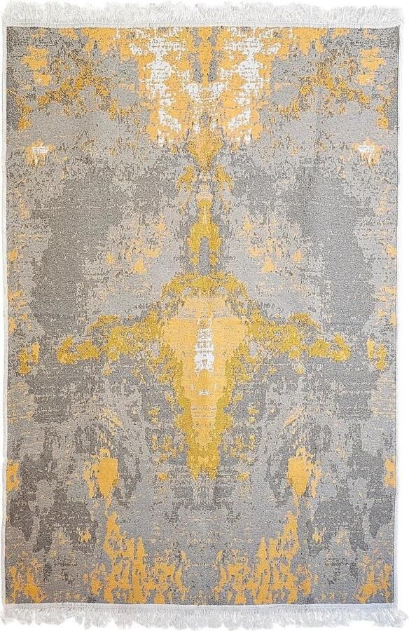 Double Sided Cotton Blend Area Rug for Kitchen Living Room Bedroom Hallway 120 x 180 cm Modern 01