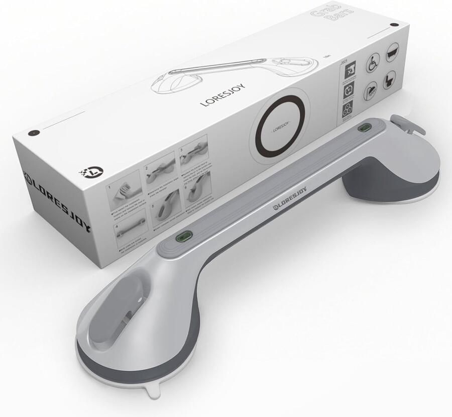 Douchehandgreep zonder boren 16 inch antislip badkuipgreep voor ouderen en senioren