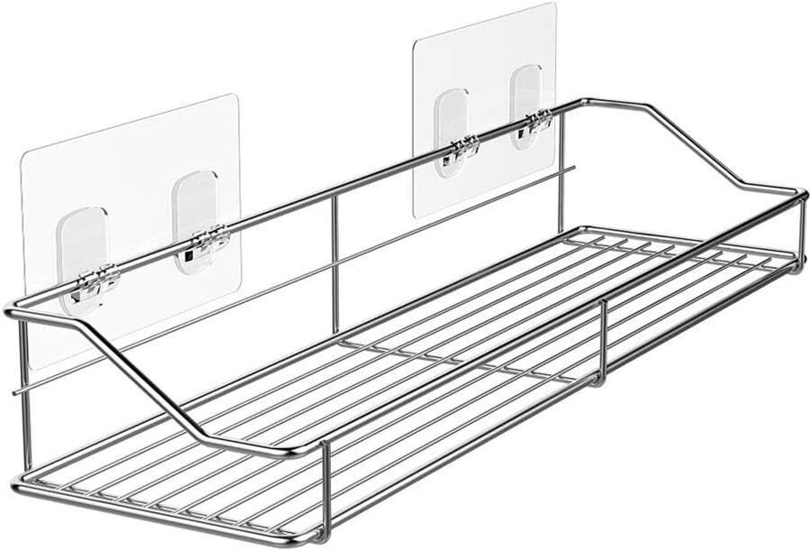 Douchemanden Wandrek Zelfklevend Roestvrij Staal 1 stuk