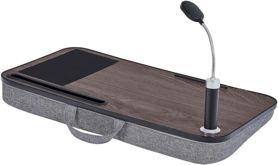 Draagbaar Laptop Bureau Multifunctioneel 1 stuk Hout 56 5 x 30 5 x 7 6 cm