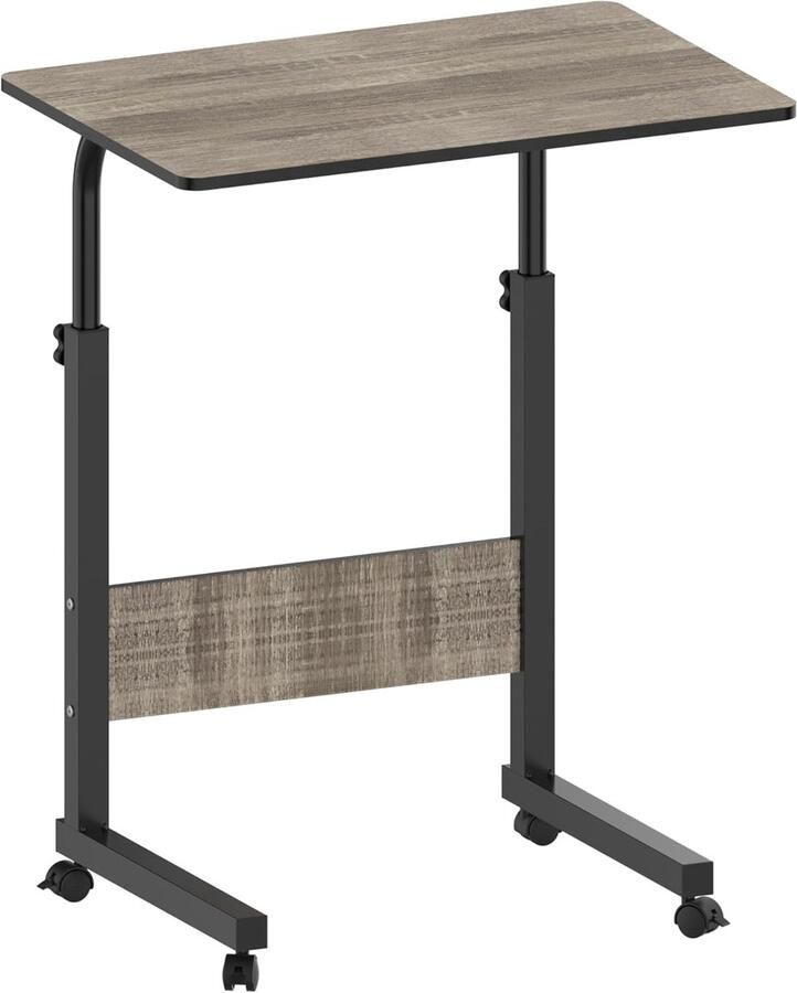 Draagbare laptoptafel op wielen Verstelbare hoogte en multifunctioneel ontwerp voor thuis en kantoor