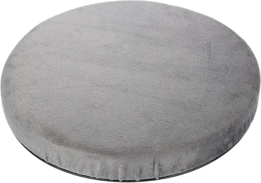 Allecto Plus Zitkussen voor draaibare stoel Comfortabel en pijnverlichtend Antislip Geschikt voor auto en thuiskantoor Diameter 39 cm