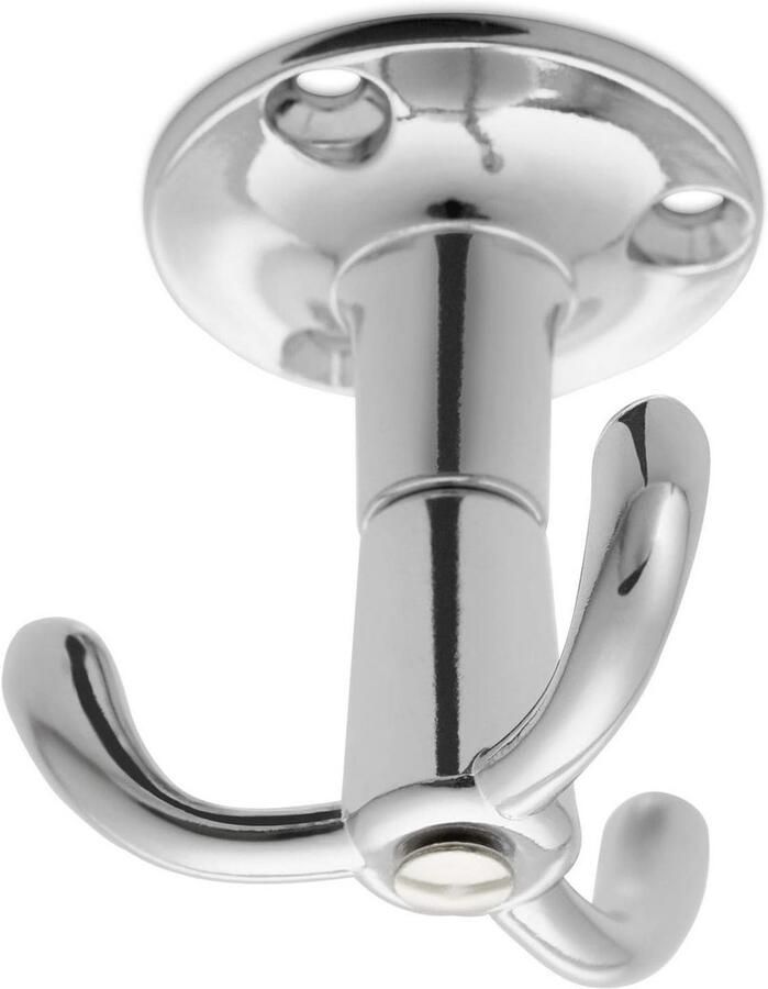 Draaibare kapstokhaak met 3 ophanghaakjes voor plafondmontage