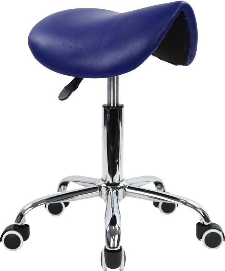 Draaibare Kruk Rolling stool Rocking chair Work stool with adjustable backrest Swivel Stool