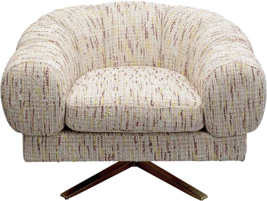 Kare Design Draaifauteuil Janno pastel