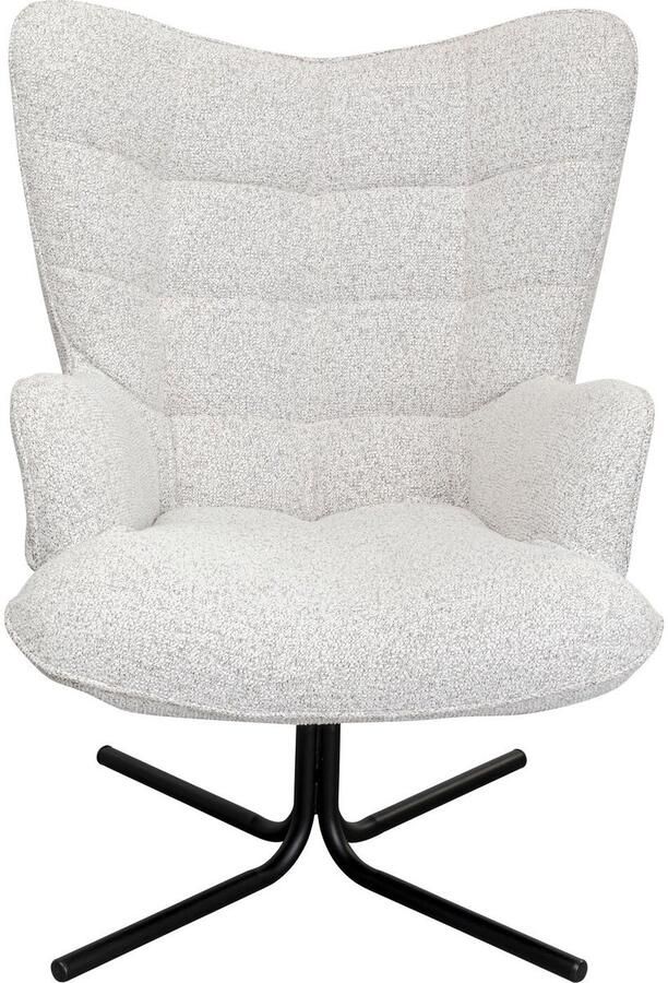 Draaifauteuil Oscar grijs Kare Design