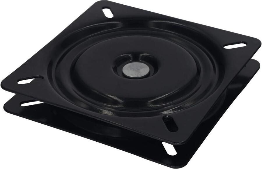 Draaiplateau voor Barkruk Zwart Draaibaar 7 inch