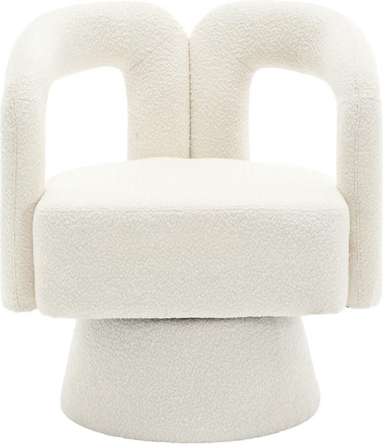 Zonder merk Gotagee Draaistoel accentstoelen fauteuil bureaustoel woonkamerstoel 360 graden draaibare stoel