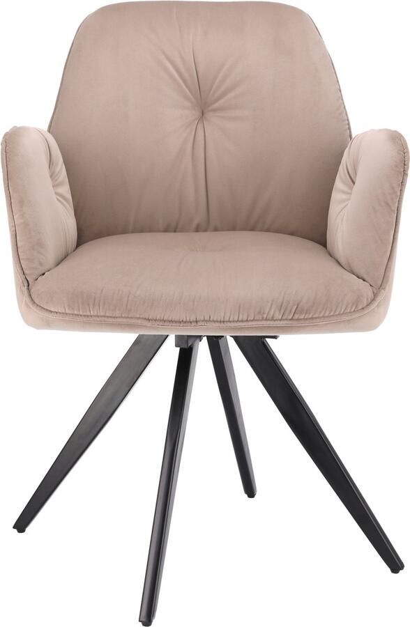 Draaistoel PERLA beige