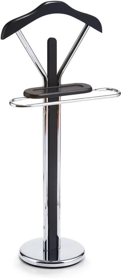 Dressboy voor heren van MDF met chroom afwerking Wit